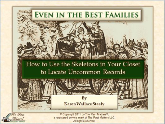 How to Use the Skeletons in Your Closet to Locate Uncommon Records