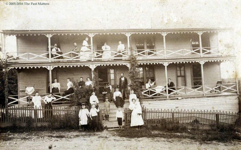 Antlers Hotel in Eureka Springs, Arkansas about 1897