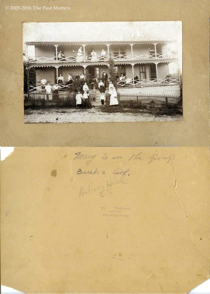 Antlers Hotel in Eureka Springs, Arkansas about 1897